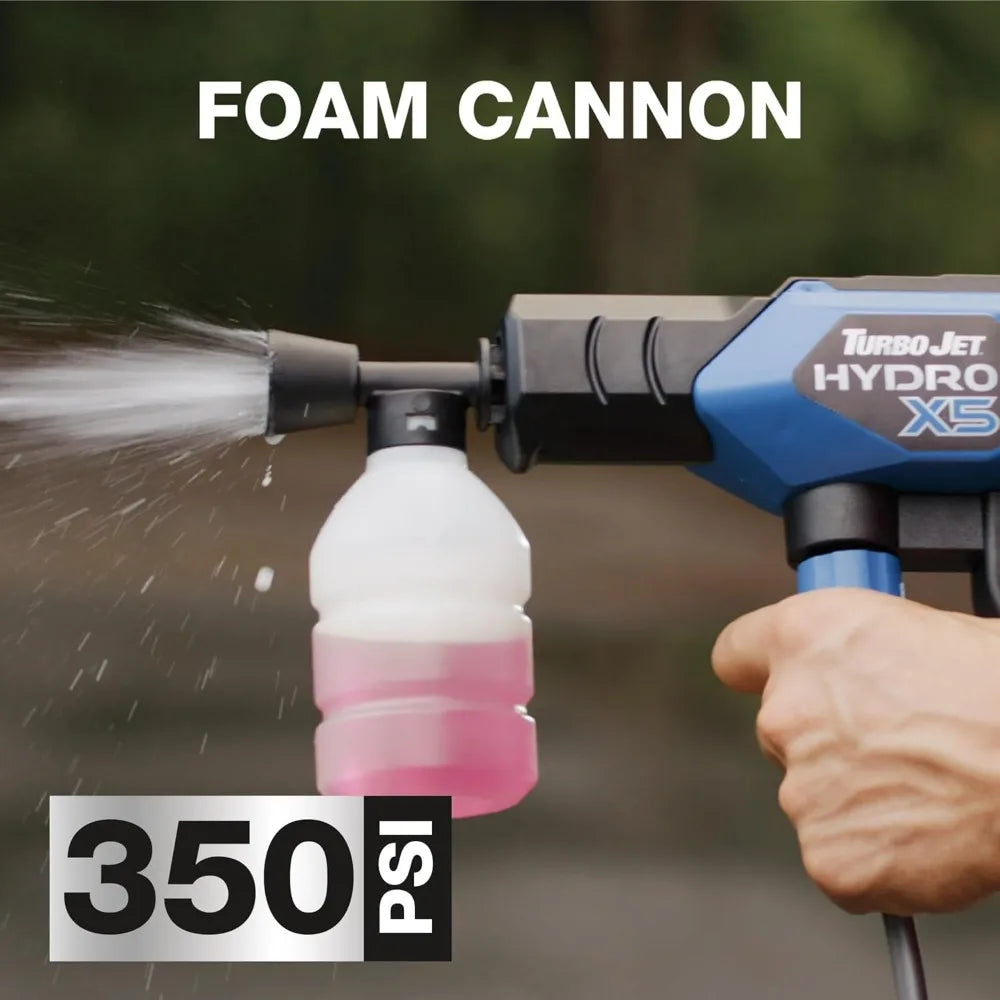 XMSJ Cordless Pressure Washer 21V 3000mAh Portable