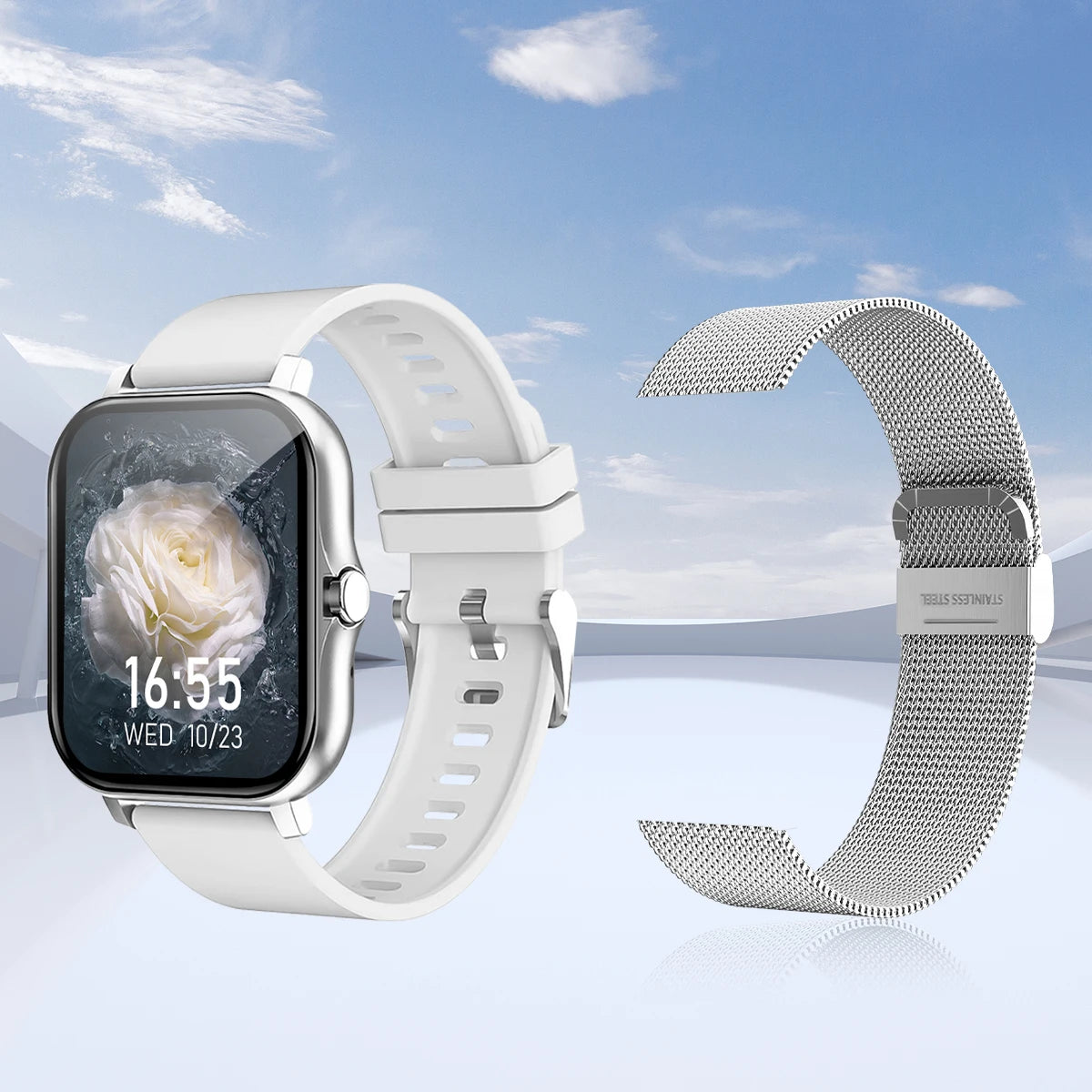 Smartwatch With Wireless Calling Dial And Fitness Monitoring