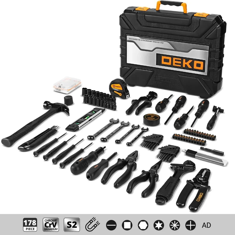 Nu Styles 4Ever Tool Kit Set for Home and Car Repair