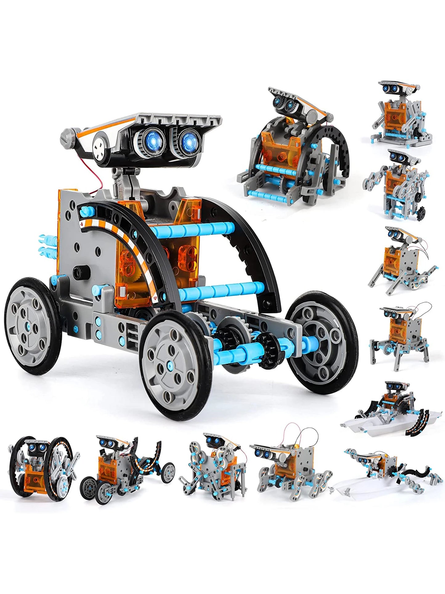 12 In 1 Solar Robot Kit For Kids Ages 3 To 8 STEM Toys