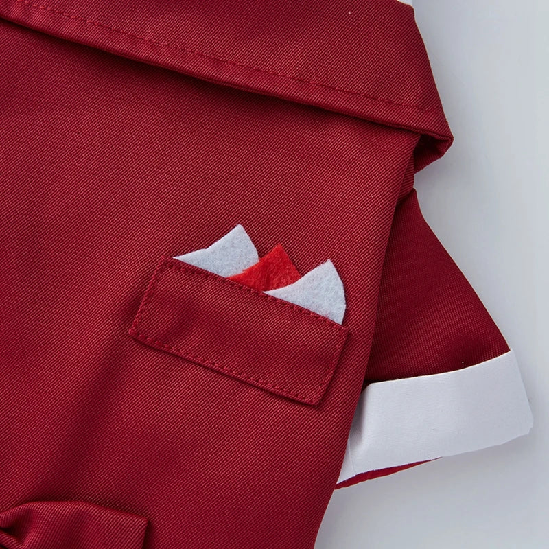 Pet Dog Tuxedo For Small Medium Dogs With Bow Tie Shirt