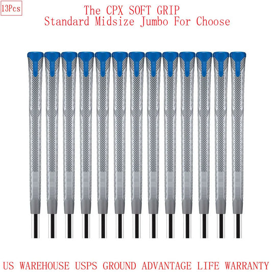 CPX TPE Golf Grips 13Pcs Anti Slip Rubber Golf Grip