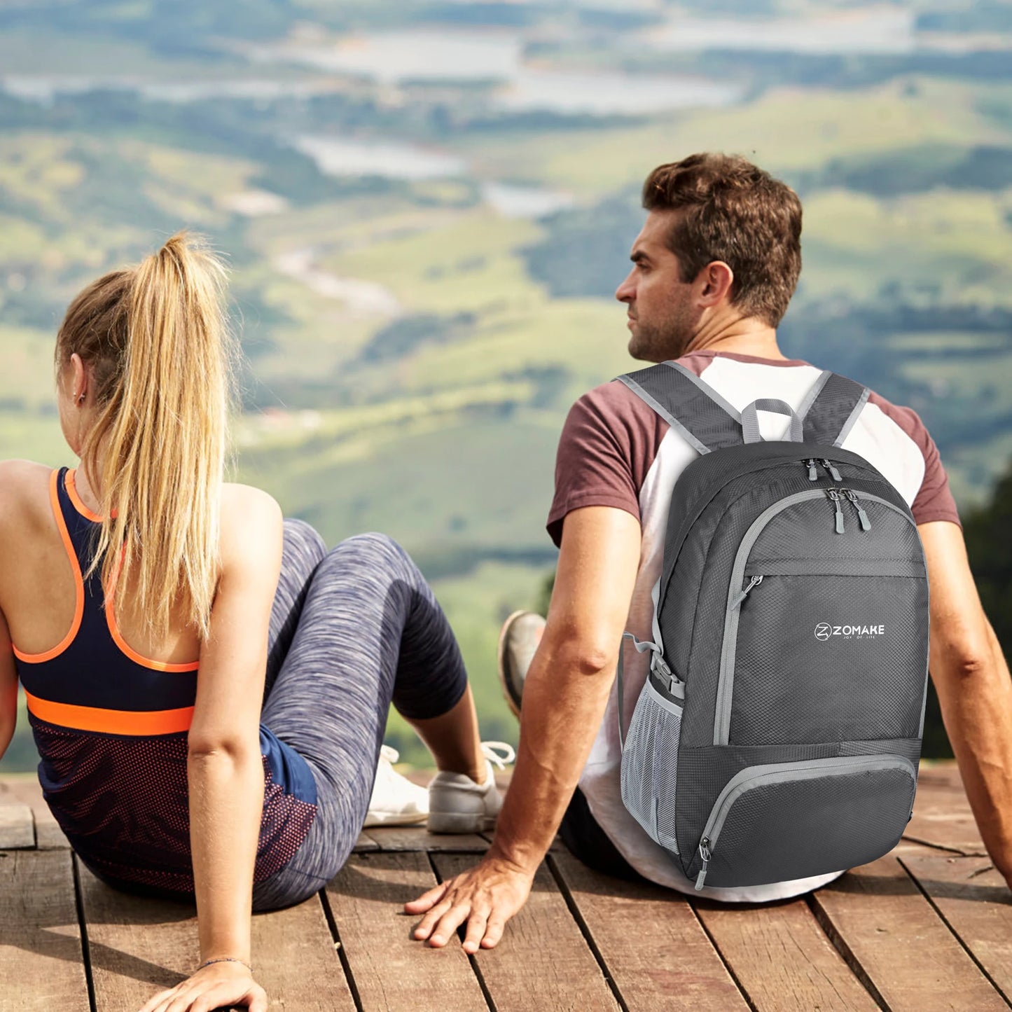 Lightweight Packable Ultralight Outdoor Daypack For Men Women