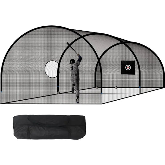Pro 20ft Baseball Batting Cage Net Frame Backyard Training