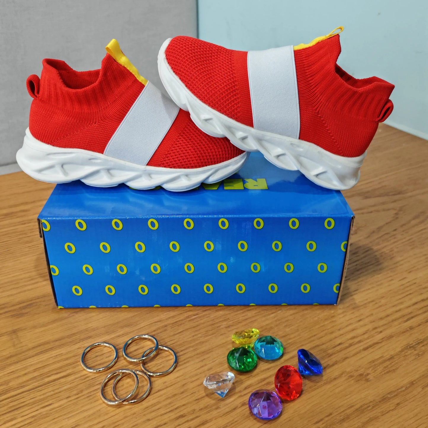 Sonic Kids Running Shoes For Boys And Girls Cartoon Style