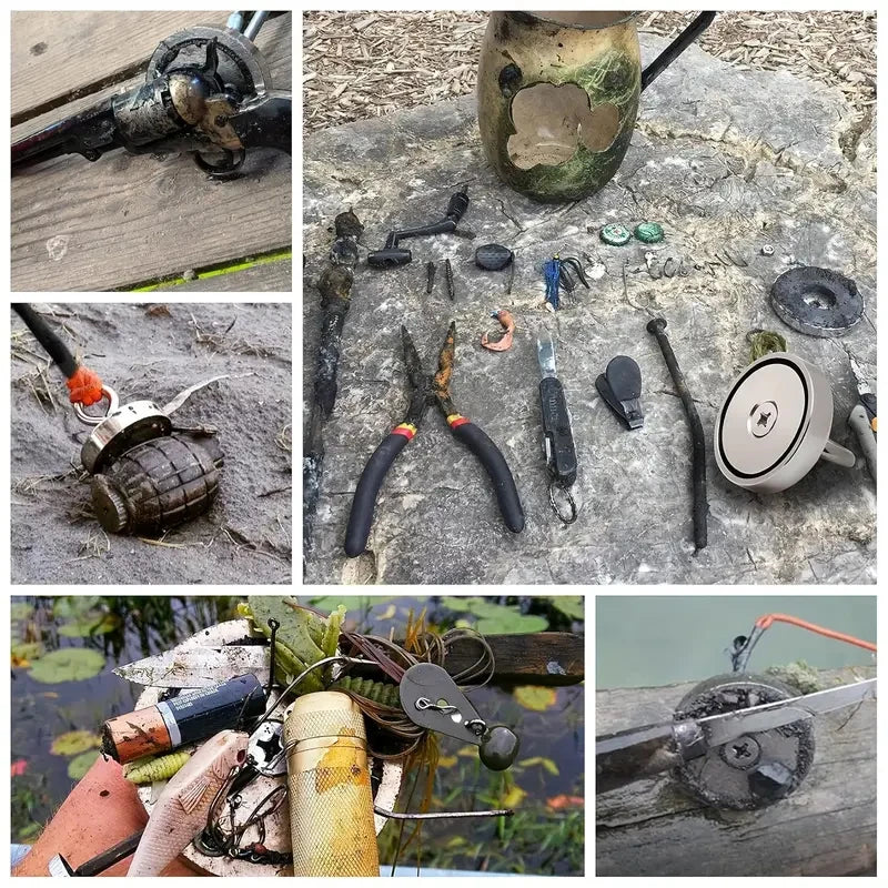 Neodymium Fishing Magnets Kit With Strong Pulling Power