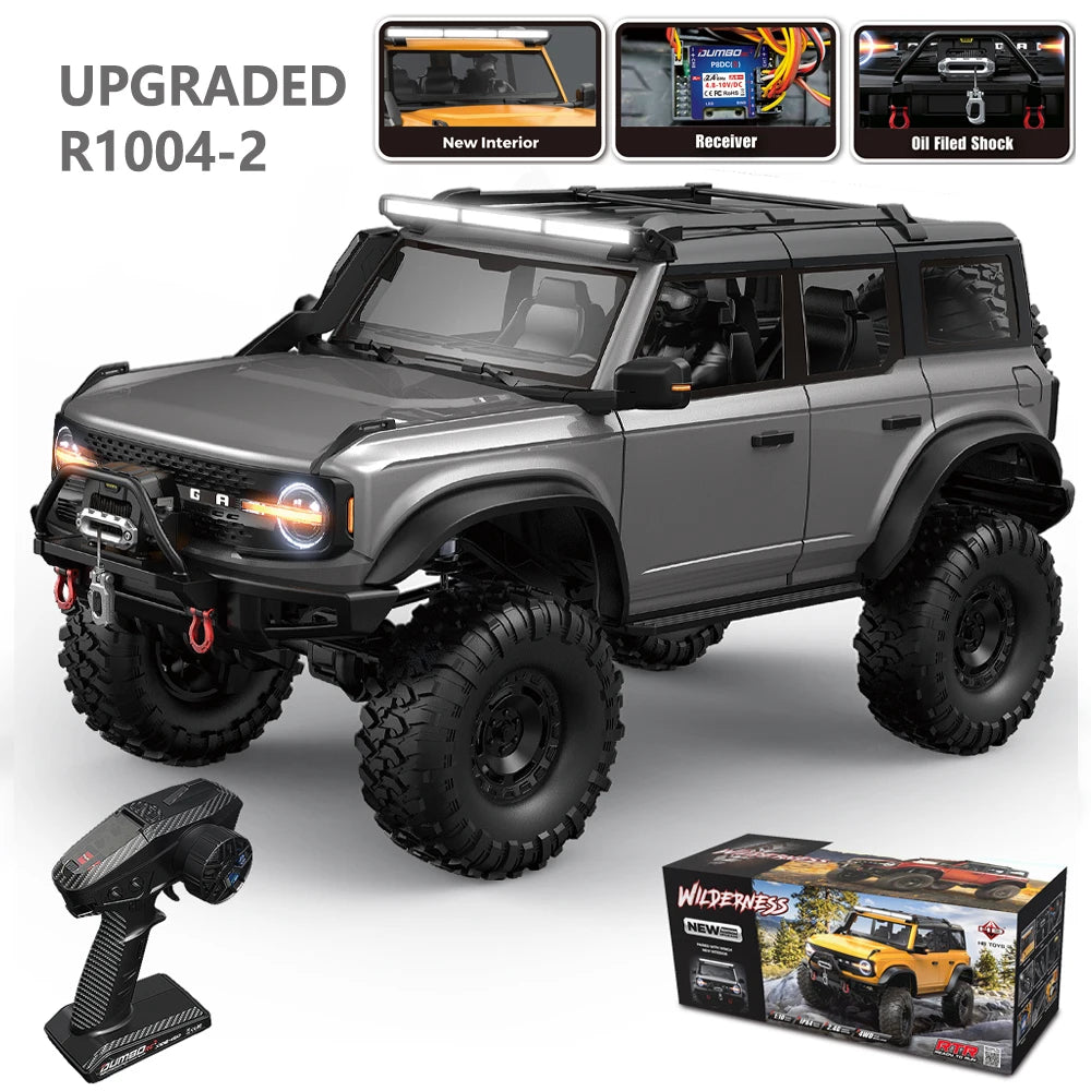 Jikefun HB R1001 One Tenth RC Crawler 4WD Ready To Go USA