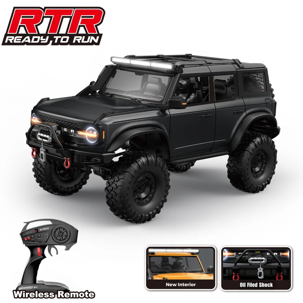Jikefun HB R1001 One Tenth RC Crawler 4WD Ready To Go USA