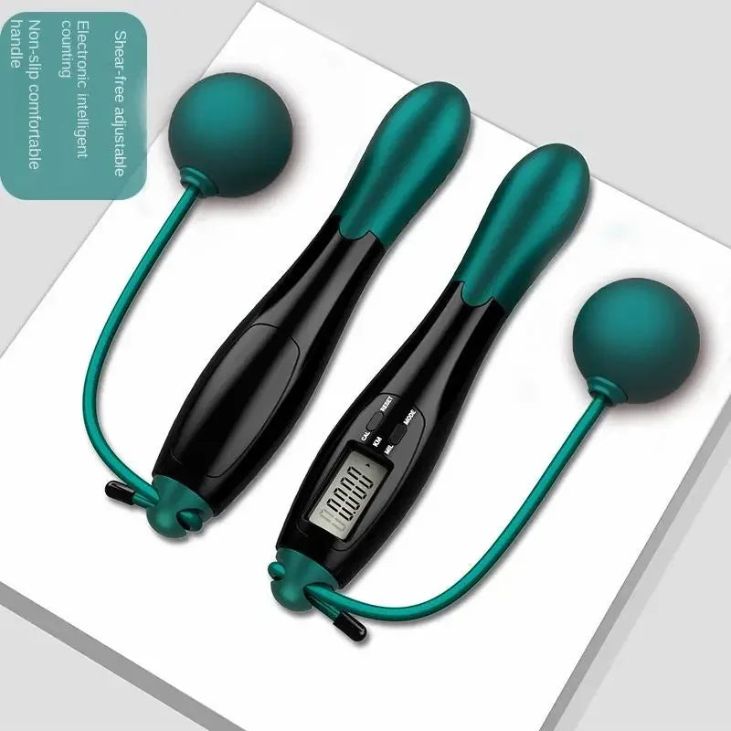 Simaland Cordless Jump Rope With LCD Counter For Fitness