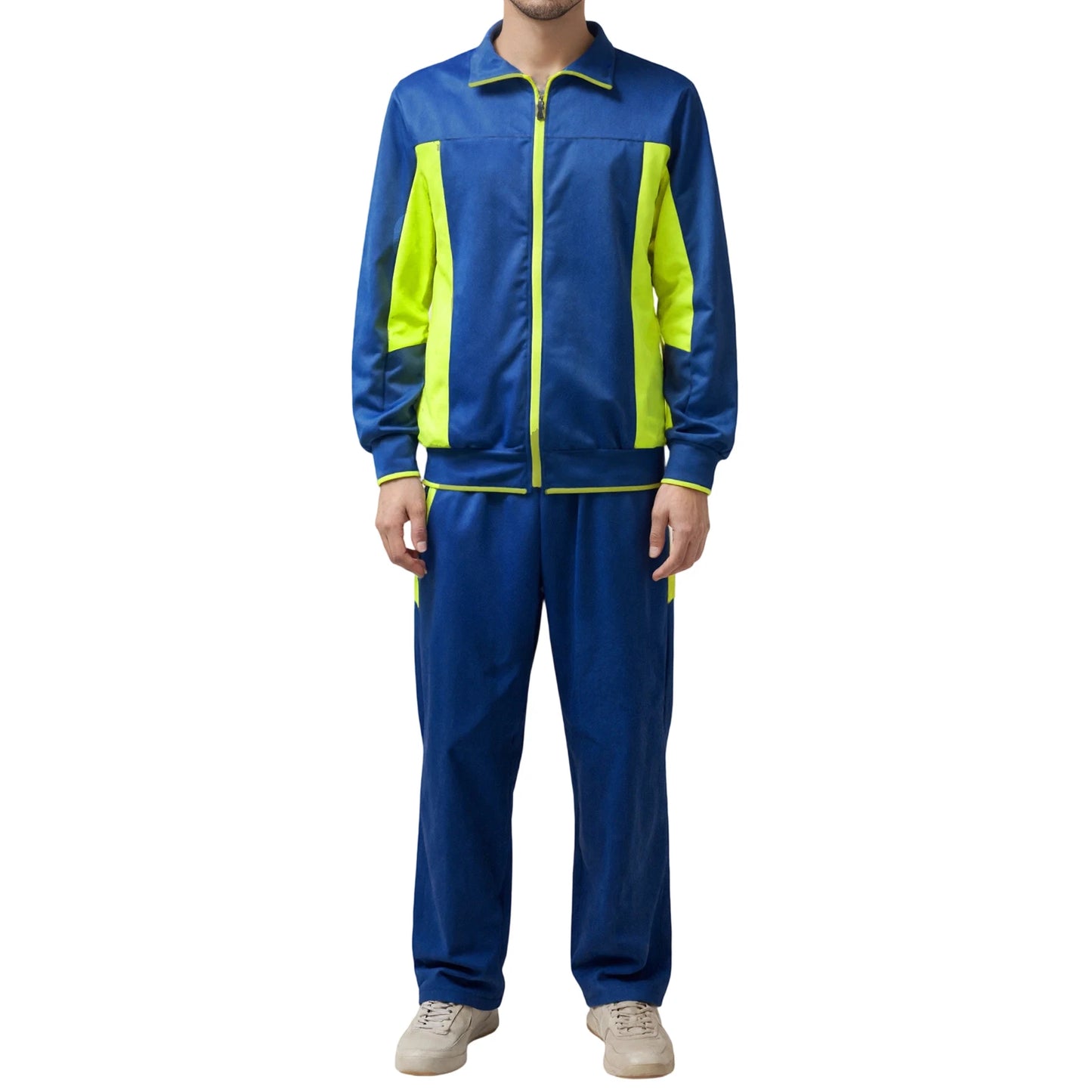 CN Guangdong Men Tracksuit Set 2 Piece Pants Sweatshirt