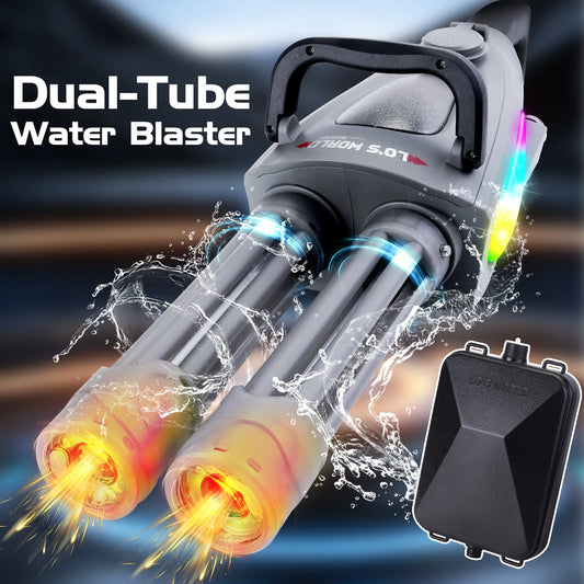 Gatling Electric Water Gun Toy For Kids Barrel Blaster