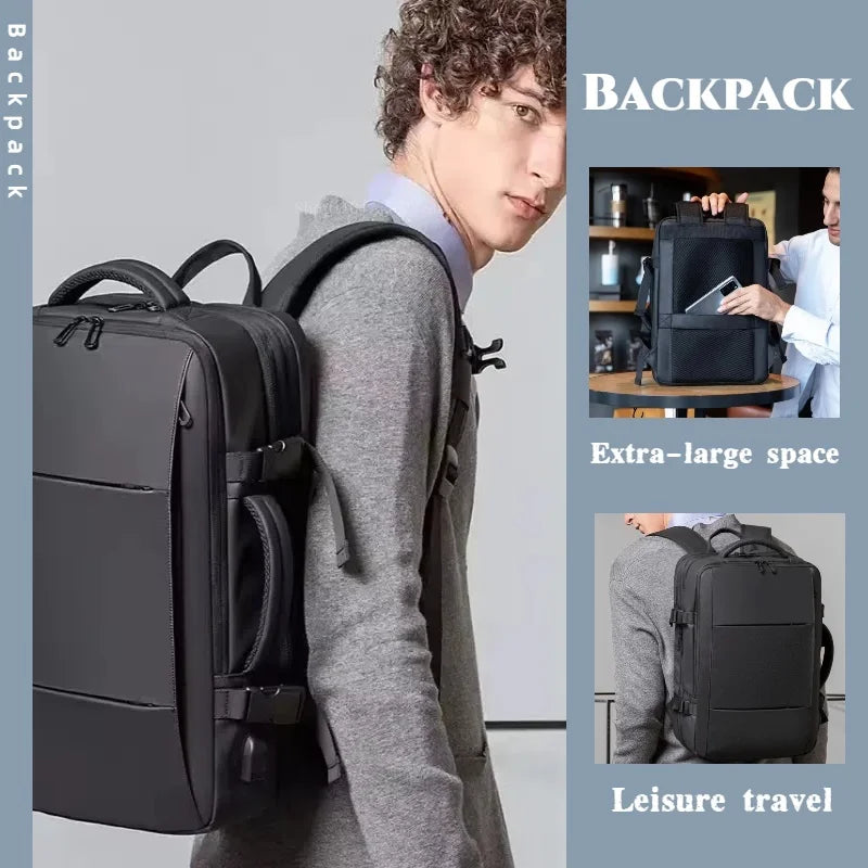 Choice USB Laptop Backpack Large Capacity Waterproof