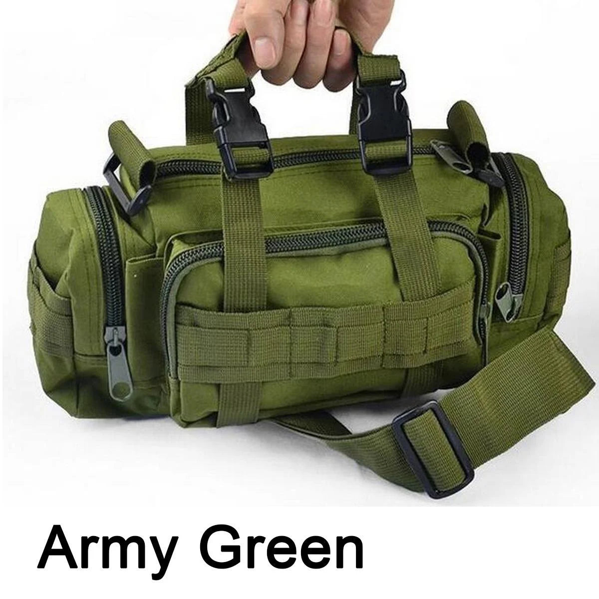 LEBATSION Outdoor Multifunctional Waist Bag Camouflage