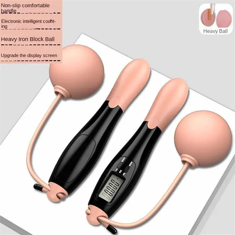 Simaland Cordless Jump Rope With LCD Counter For Fitness