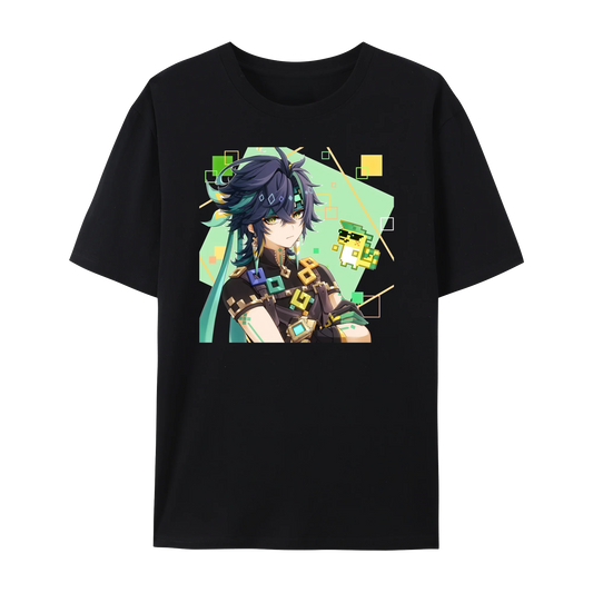 Genshin Impact Kinich Kachina Mualani Ajaw Unisex T Shirt