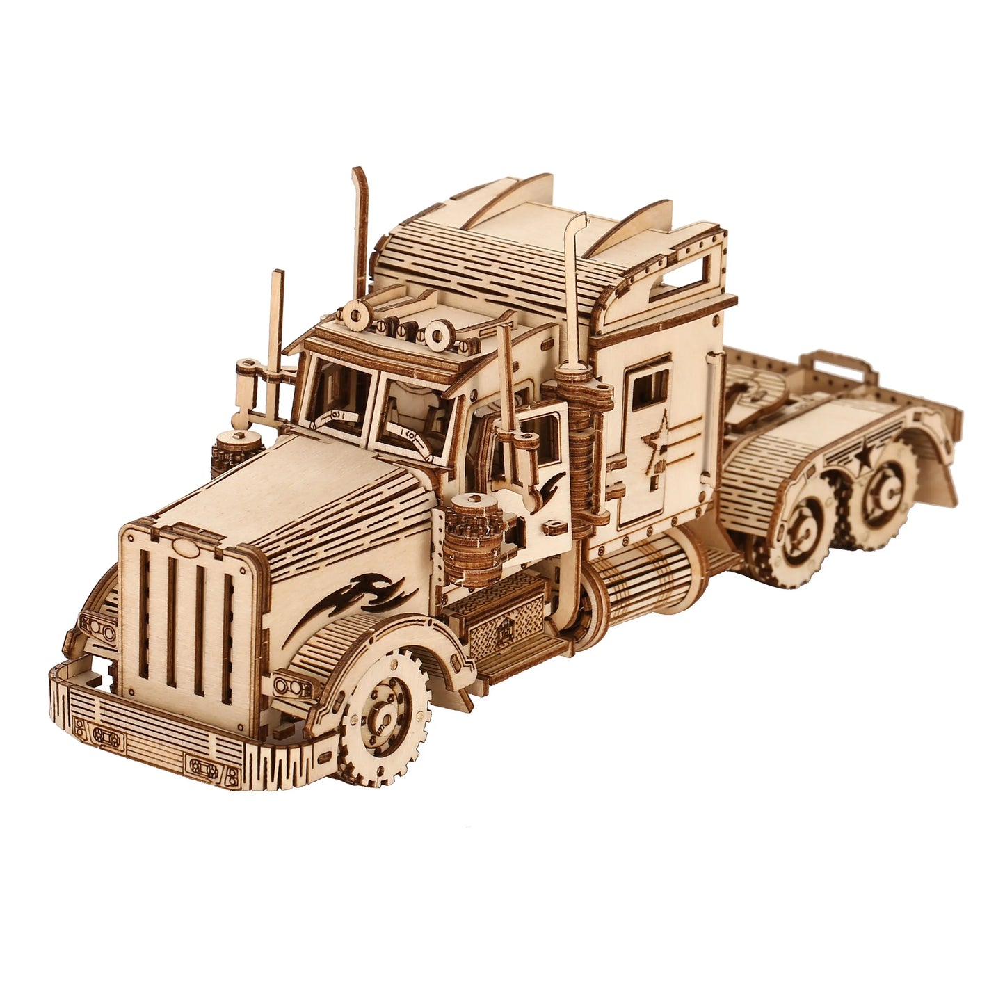Nu Styles 4Ever Truck DIY 3D Wooden Puzzle Kit For Display