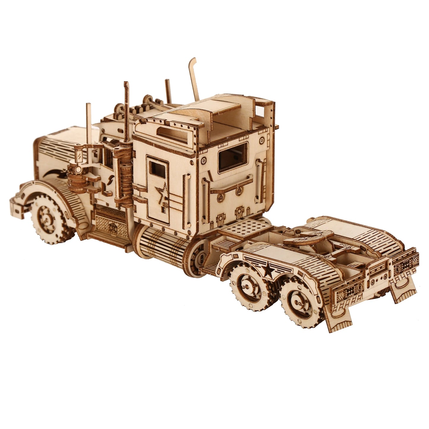 Nu Styles 4Ever Truck DIY 3D Wooden Puzzle Kit For Display