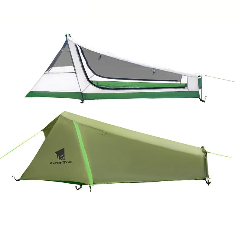 Ultralight Rainproof Solo Camping Tent Geertop A Tent 006