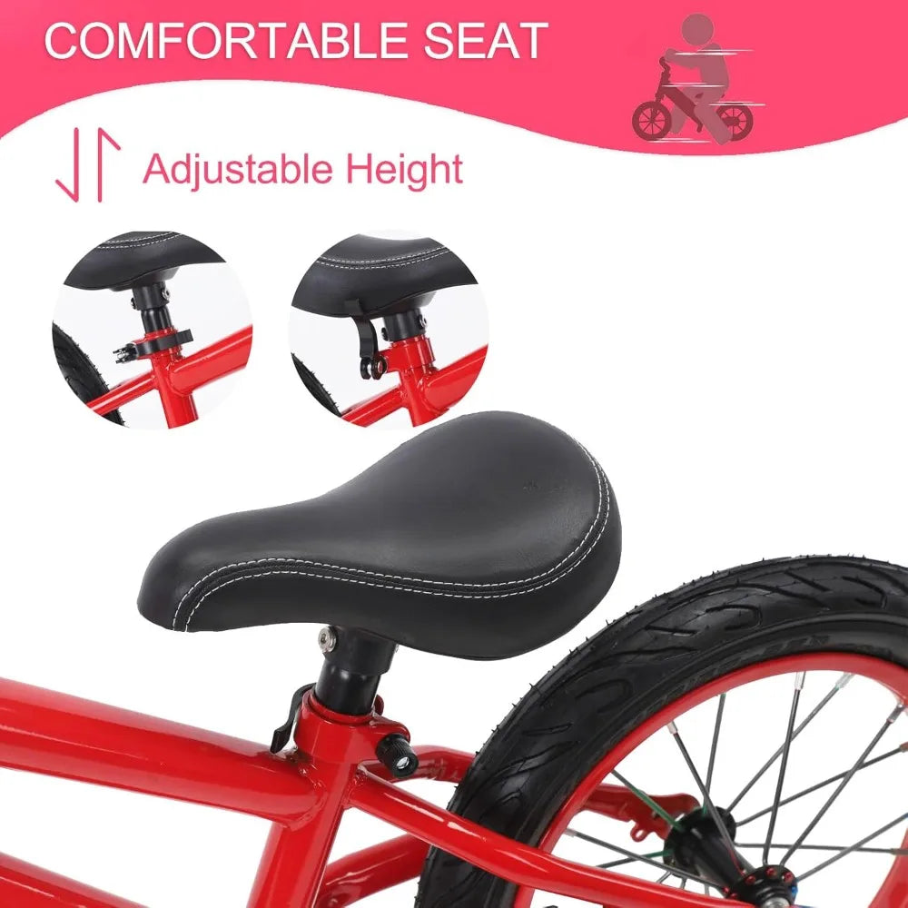Hign-Concerned Balance Bike No Pedal Adjustable Seat