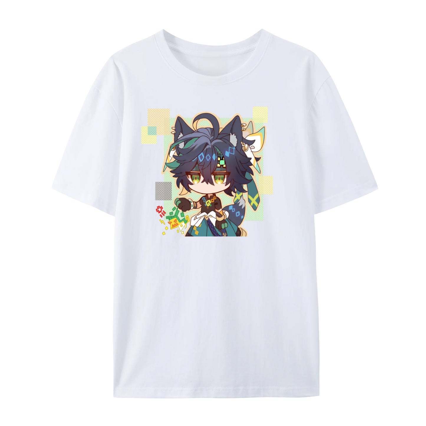 Genshin Impact Kinich Kachina Mualani Ajaw Unisex T Shirt