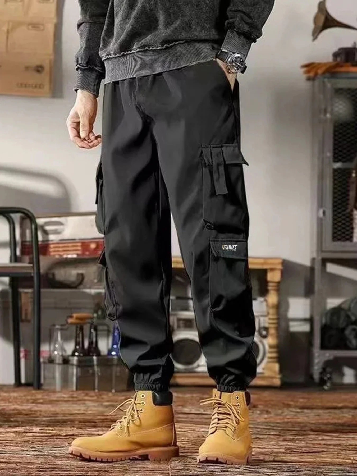 Men's Outdoor Work Pants Hiking And Quick Drying Pants