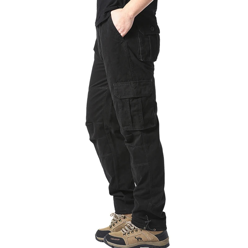 ENWEIGECN Loose Mens Overalls With Large Pocket Cotton