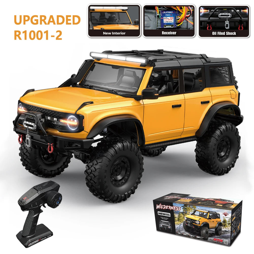 Jikefun HB R1001 One Tenth RC Crawler 4WD Ready To Go USA