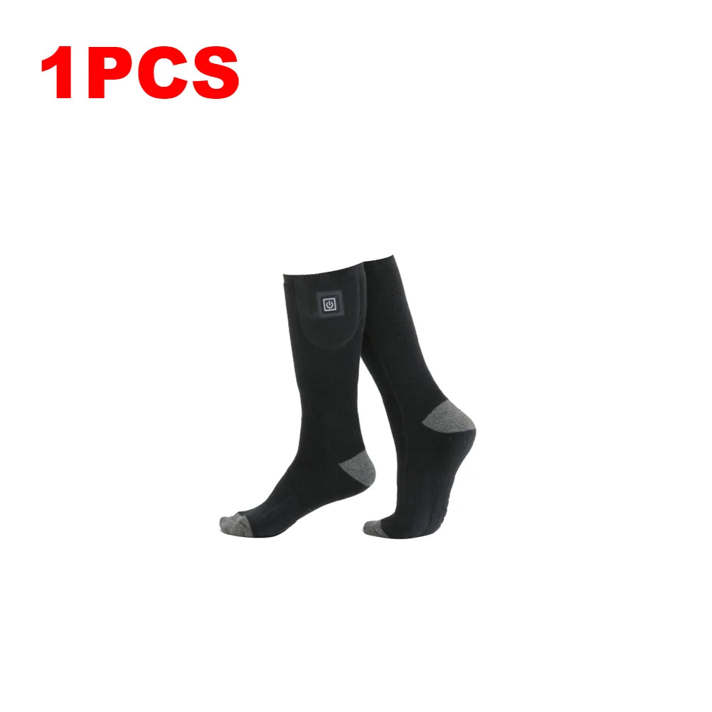 Alloet Winter Heated Socks Battery Powered Warm Anti Slip