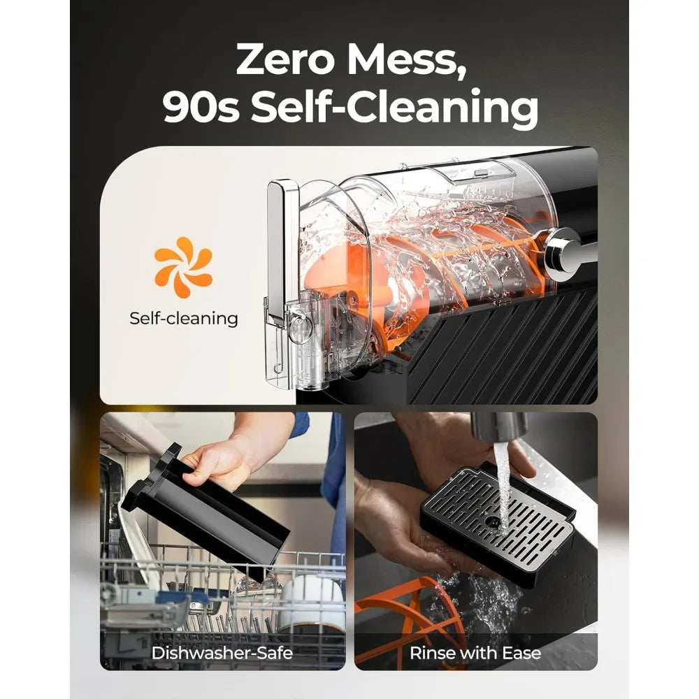 Slushie Machine Self Cleaning With 3 Preset Programs