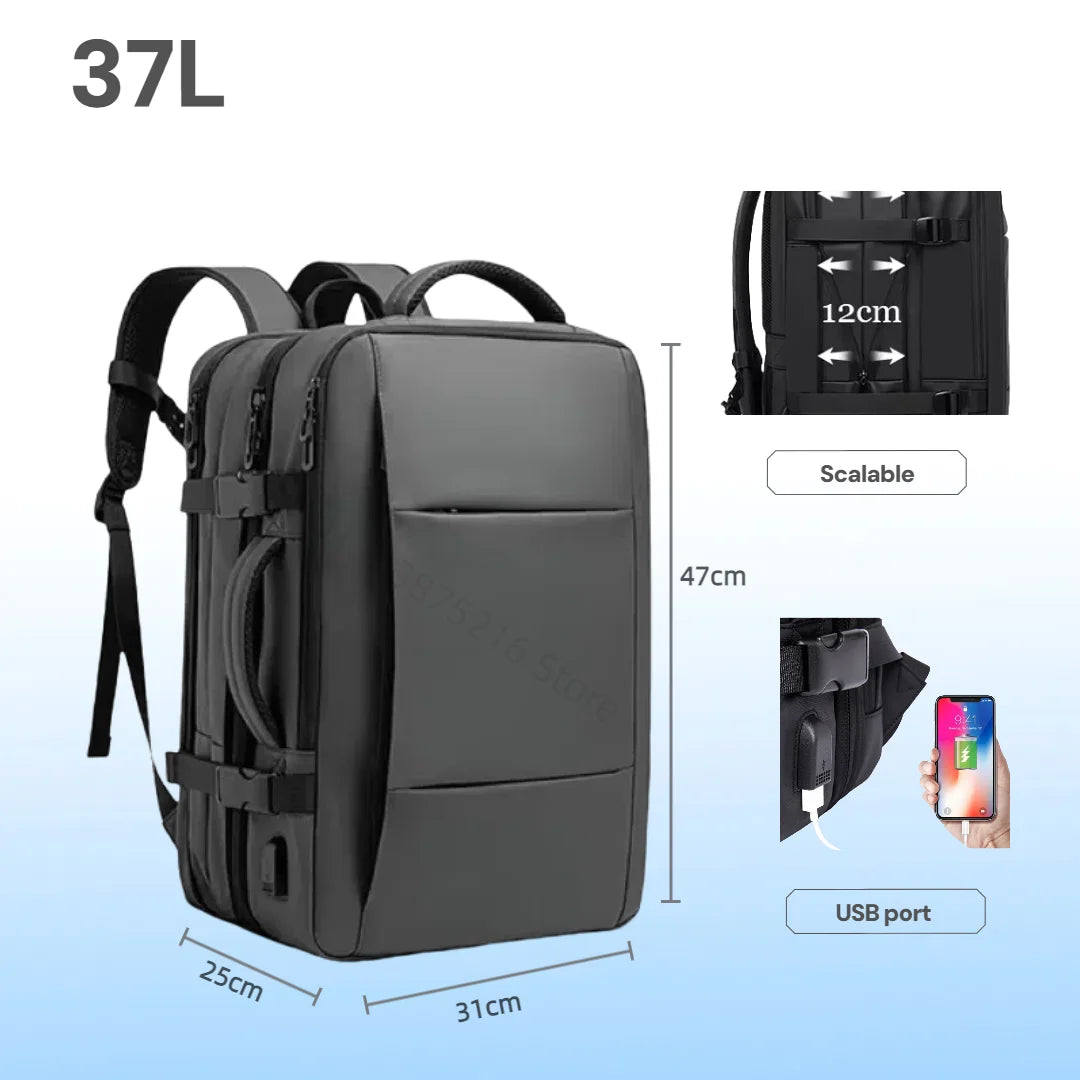 Choice USB Laptop Backpack Large Capacity Waterproof