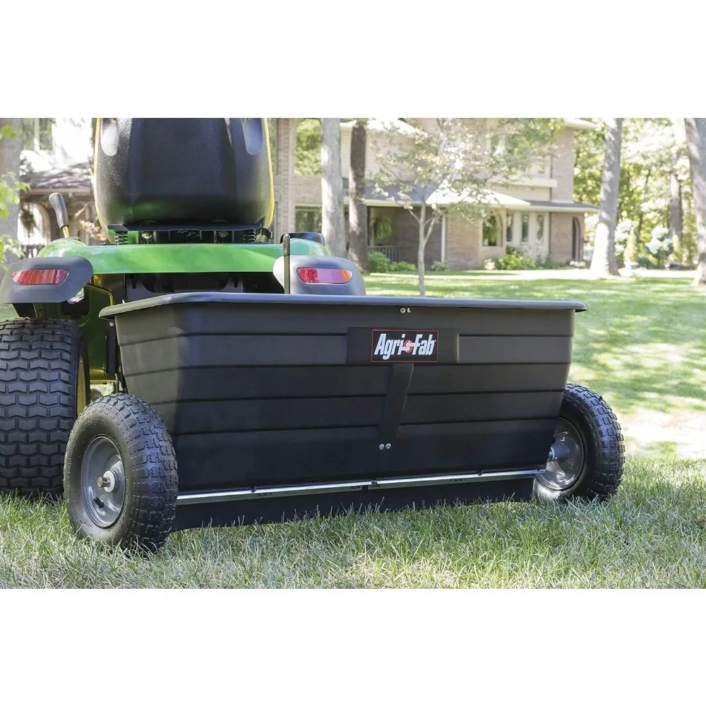 XMSJ Towable 175 Pounds Lawn And Garden Drop Spreader Pro