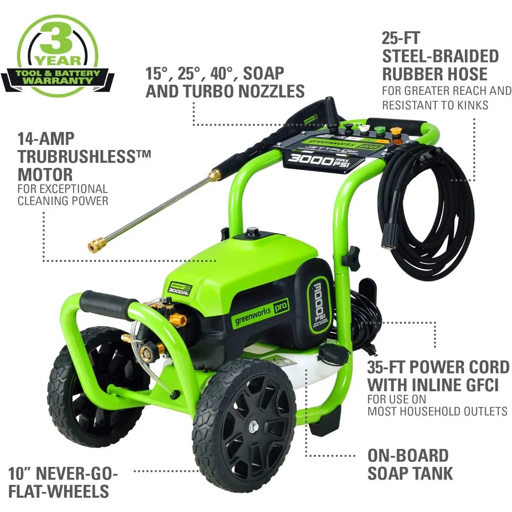 Pro Brushless 3000 PSI Electric Pressure Washer Frame