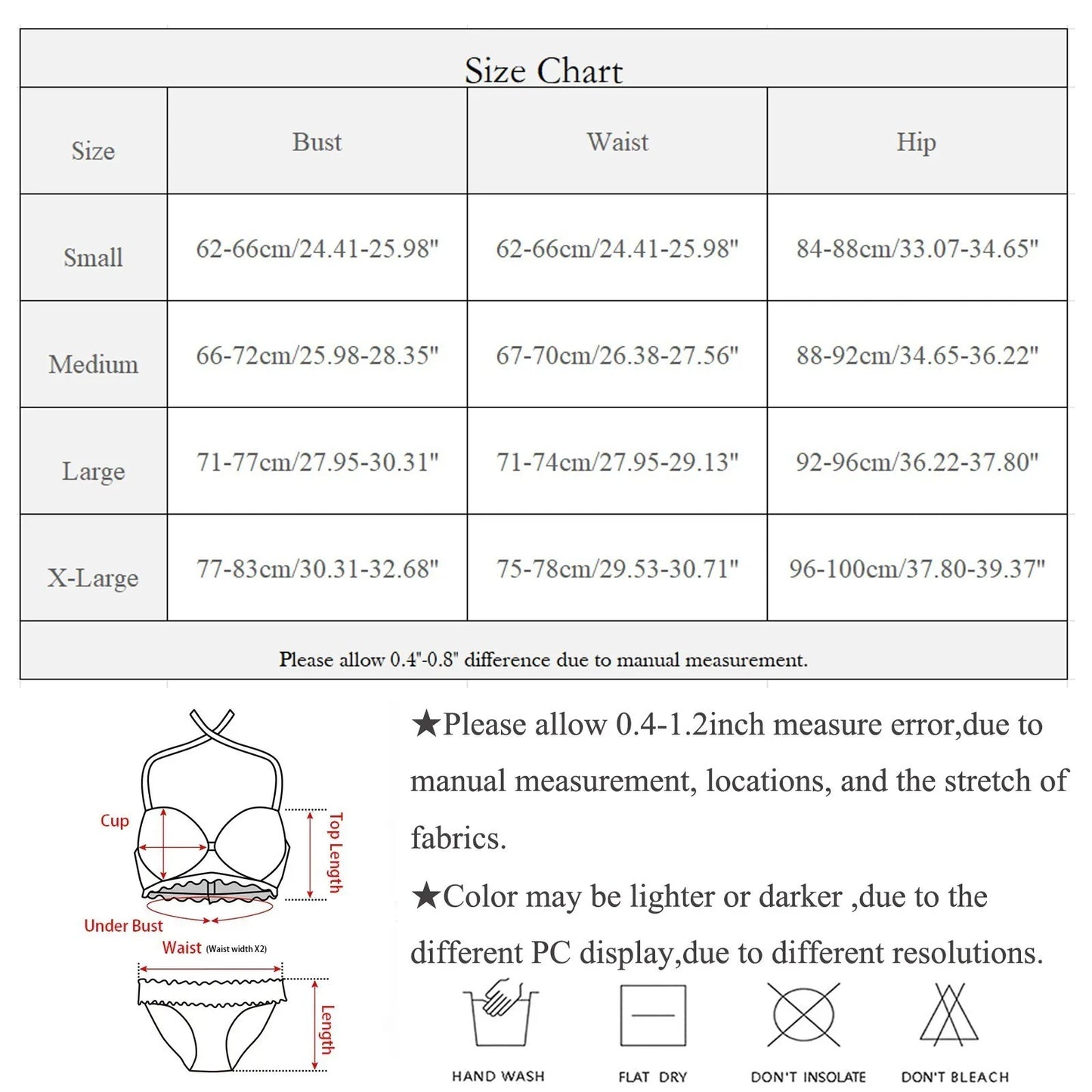 High Waist Plant Print Bikini Set Women Two Piece Swimsuit