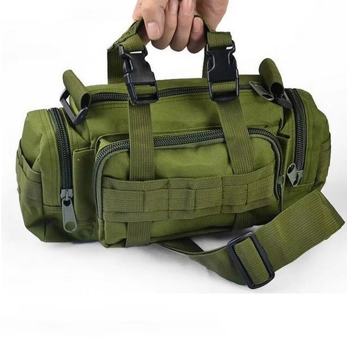 LEBATSION Outdoor Multifunctional Waist Bag Camouflage