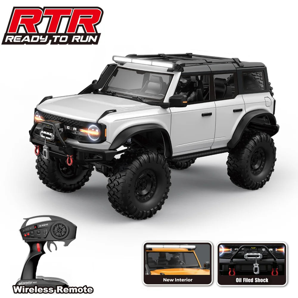 Jikefun HB R1001 One Tenth RC Crawler 4WD Ready To Go USA