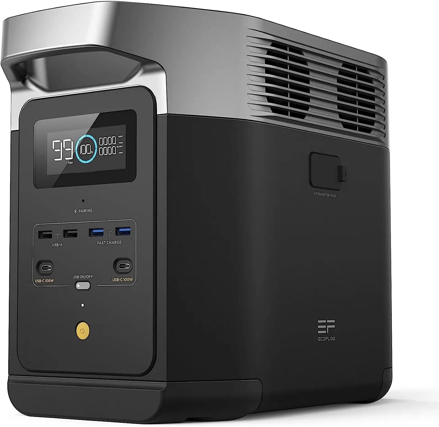 XMSJ Delta 2 1024Wh LFP Solar Generator 1800W AC USB